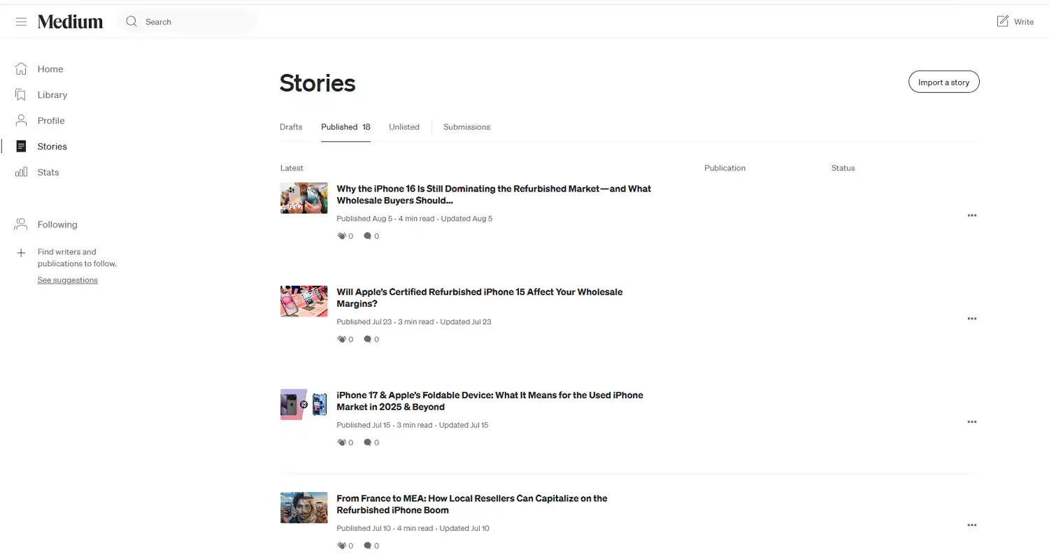 Content Marketing Strategy - 52 blog posts and 50K+ monthly reach